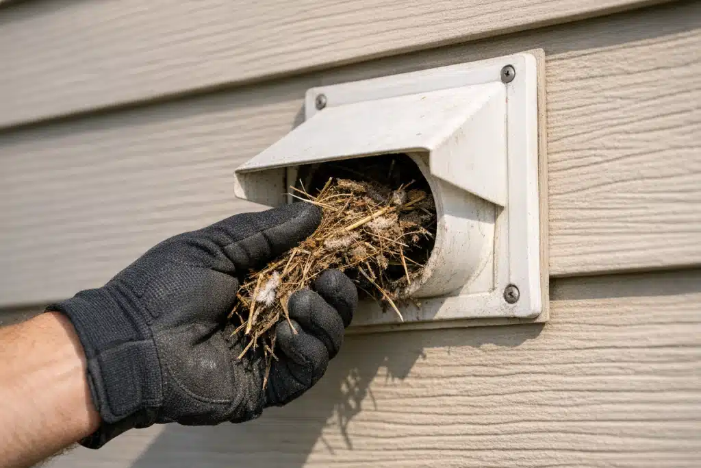Why Does My Dryer Vent Keep Getting Clogged So Fast? - 2