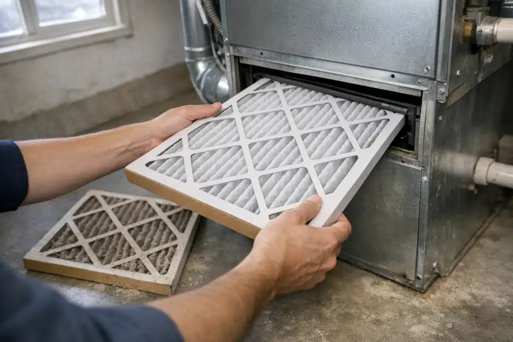 Why Does My Furnace Smell Dusty When It First Turns On? - 2